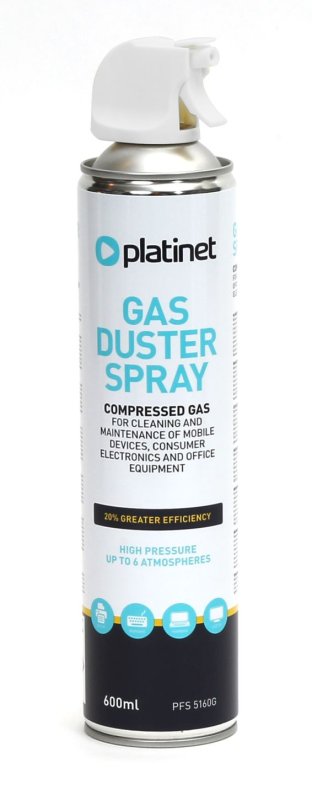 Platinet PFS5160G stlačený vzduch na čištění se spouští 600 ml - obrázek produktu
