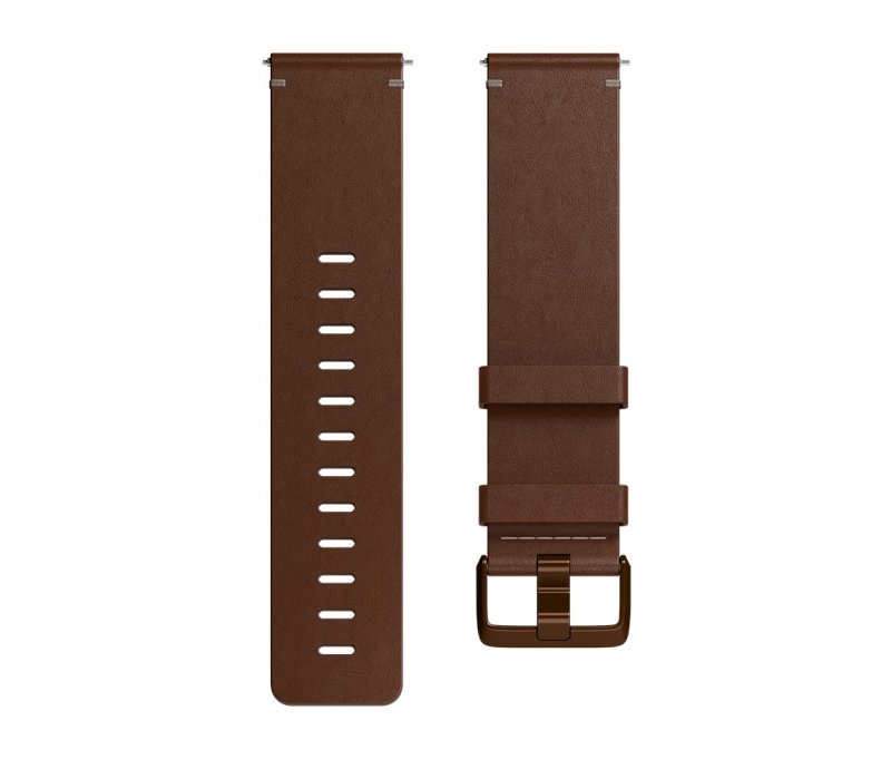 Fitbit Versa řemínek Leather Cognac - Small - obrázek produktu