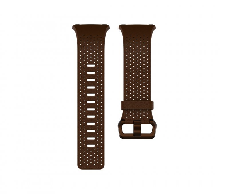Fitbit Ionic řemínek  Leather Cognac - Large - obrázek produktu
