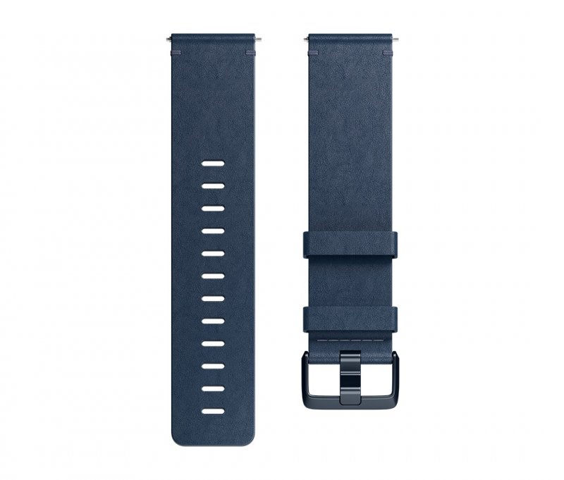 Fitbit Versa řemínek Leather Midnight Blue - Large - obrázek produktu