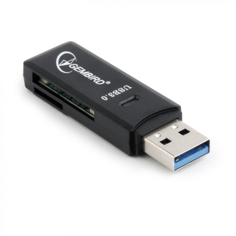 GEMBIRD Čtečka karet USB 3.0, mini design - obrázek produktu