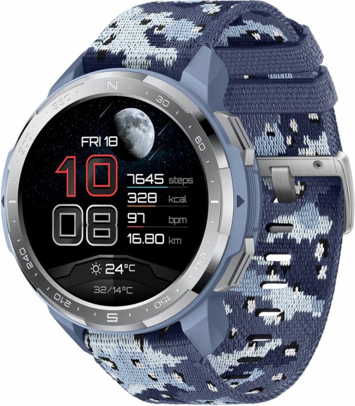 HONOR Watch GS Pro (Kanon-B19S) Camo Blue - obrázek produktu