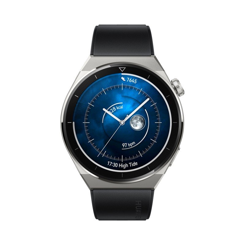 Huawei Watch GT 3 Pro/ 46mm/ Silver/ Elegant Band/ Black - obrázek č. 2