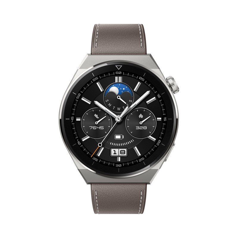 Huawei Watch GT 3 Pro/ 46mm/ Silver/ Elegant Band/ Gray - obrázek č. 2