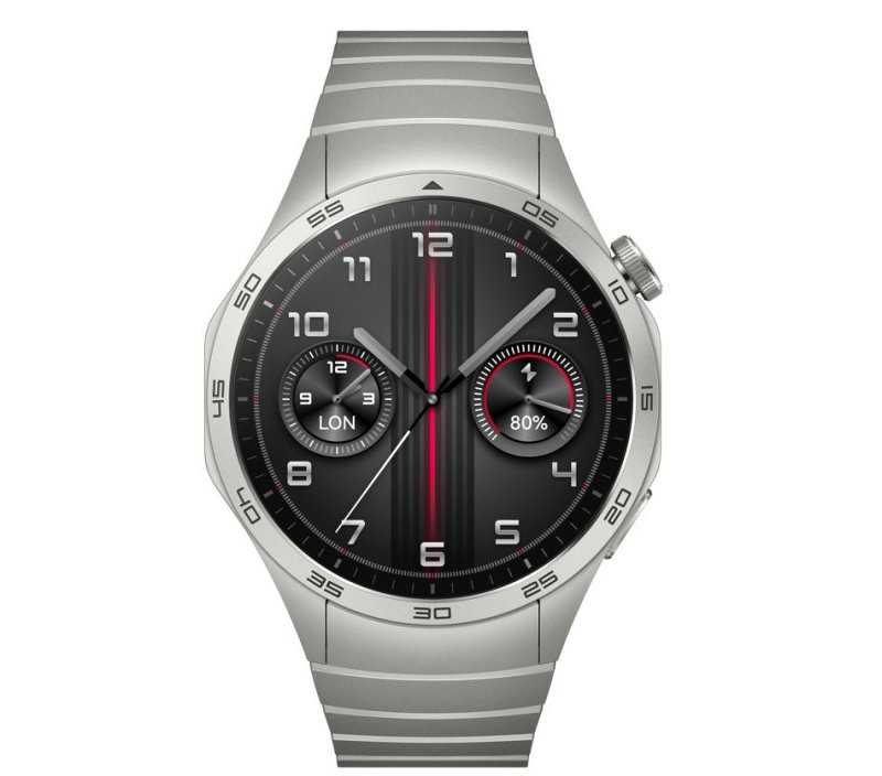 Huawei Watch GT 4/ 46mm/ Silver/ Elegant Band/ Silver - obrázek č. 1