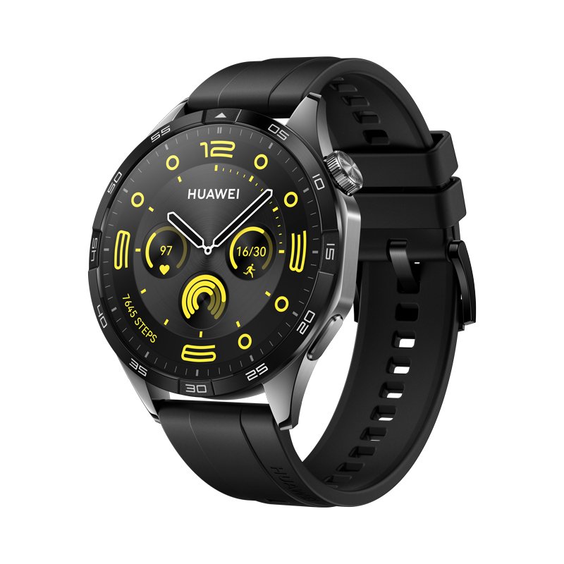 Huawei Watch GT 4/ 46mm/ Black/ Sport Band/ Black - obrázek produktu