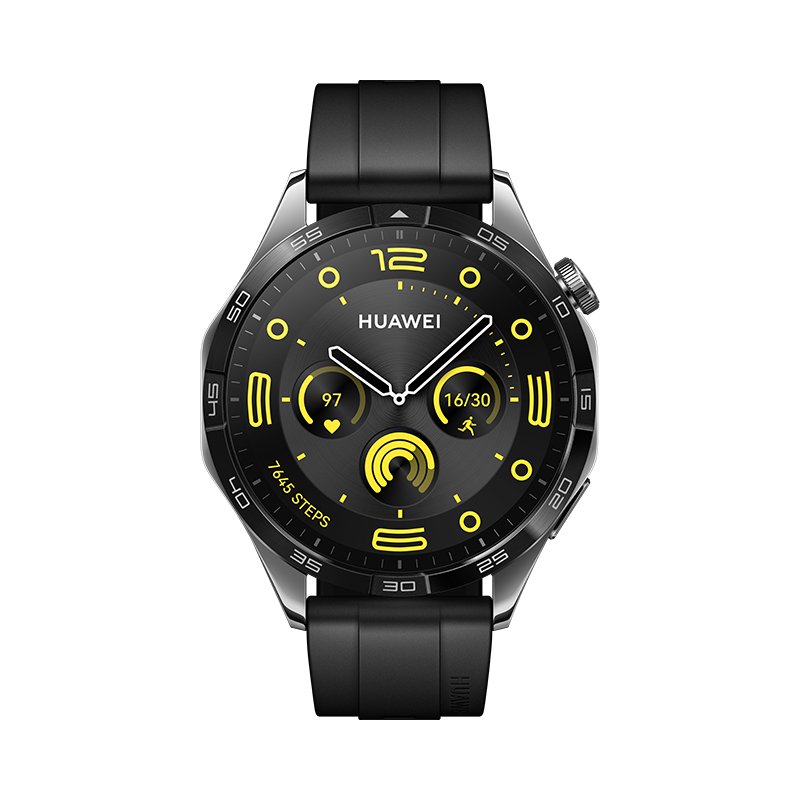 Huawei Watch GT 4/ 46mm/ Black/ Sport Band/ Black - obrázek č. 1