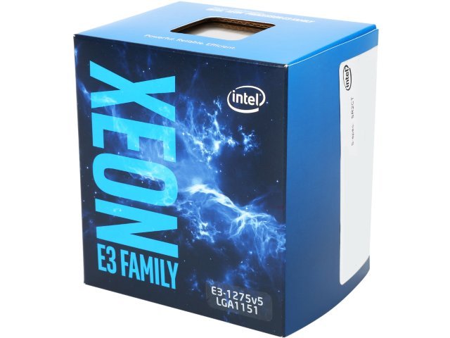 CPU Intel Xeon E3-1275 v5 (3.6GHz, LGA1151, VGA) - obrázek produktu