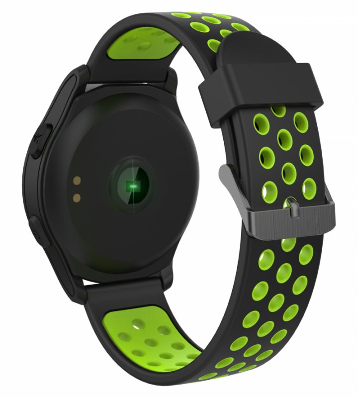 iGET ACTIVE A2 Green - chytré hodinky, IP68, LCD, GPS, BT 4.0, export STRAVA, 300 mAh, Multisport - obrázek č. 1