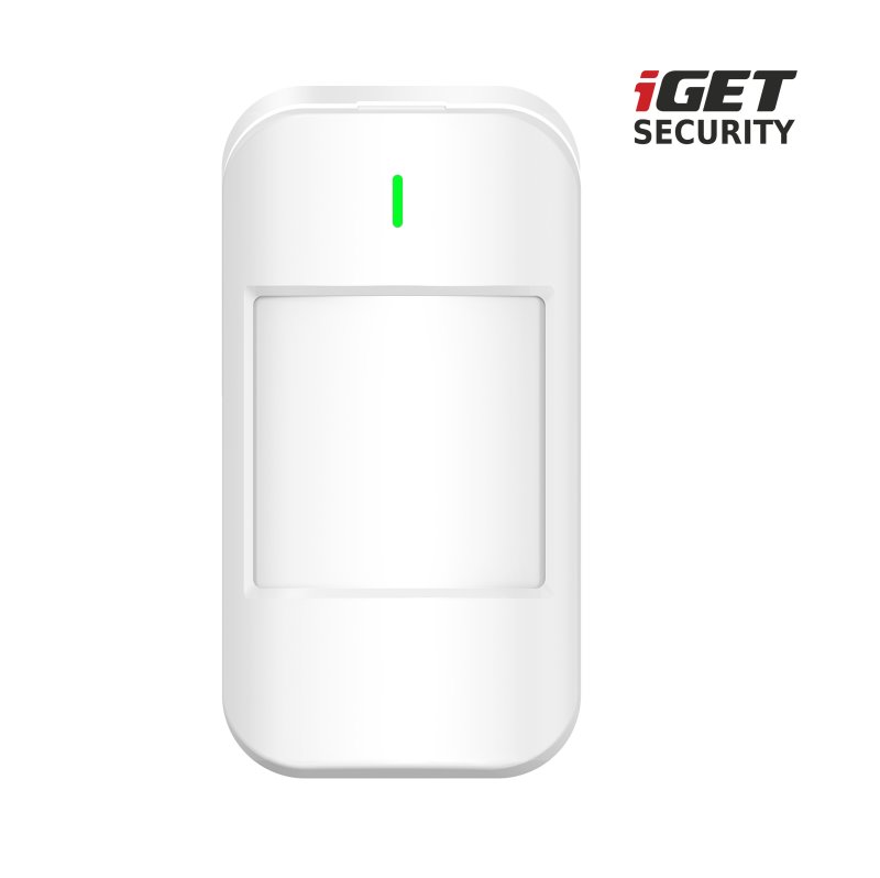 iGET SECURITY MP1 - bezdrátový pohybový PIR senzor pro alarm M6-4G s nastavením citlivosti - obrázek č. 1