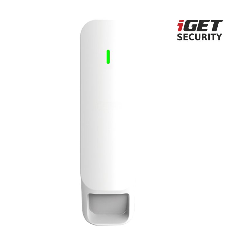 iGET SECURITY MP31 - bezdrátový záclonový pohybový PIR senzor pro alarm M6-4G s nastav. citlivosti - obrázek produktu