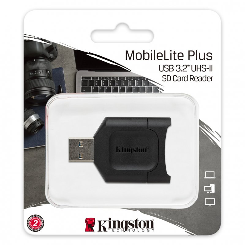 Kingston čtečka karet MobileLite Plus USB 3.1 SDHC/ SDXC UHS-II - obrázek č. 2