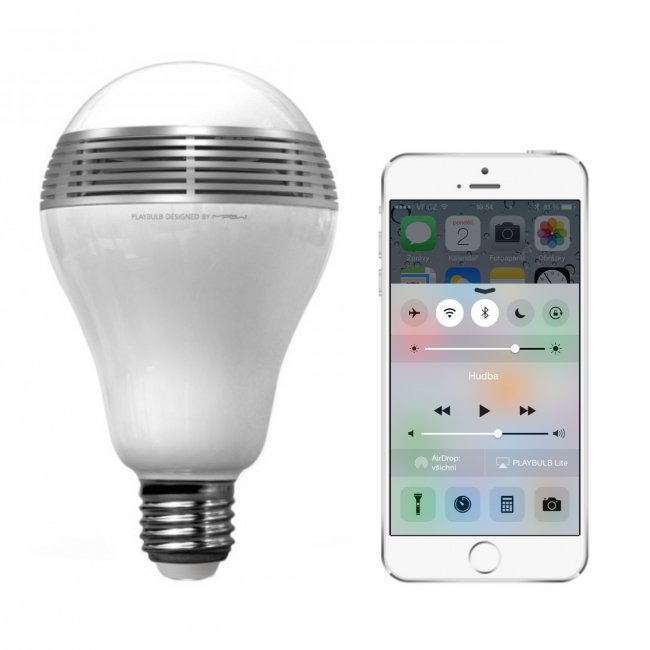 MiPow Playbulb™ Lite LED Bt. hrající žárovka s rep - obrázek produktu