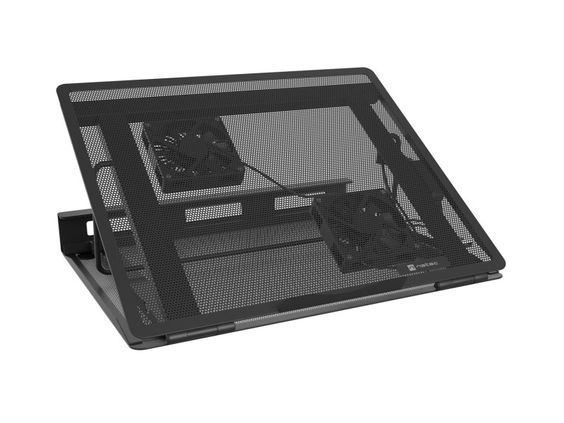 Stojan pod notebook Natec TERN 2 PLUS, 12,1-17,3", 2 ventilátory - obrázek č. 1