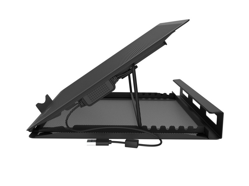Stojan pod notebook Natec TERN 2 PLUS, 12,1-17,3", 2 ventilátory - obrázek č. 8