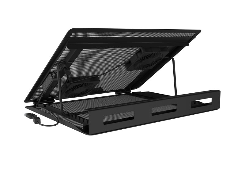 Stojan pod notebook Natec TERN 2 PLUS, 12,1-17,3", 2 ventilátory - obrázek č. 11