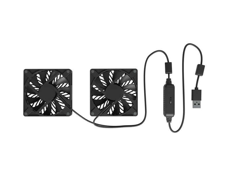 Stojan pod notebook Natec TERN 2 PLUS, 12,1-17,3", 2 ventilátory - obrázek č. 3