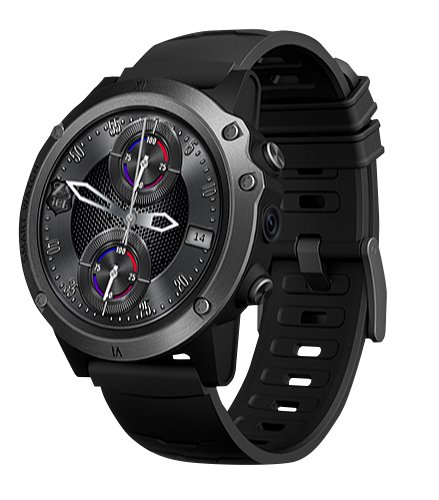 CARNEO Smart hodinky G-Track 4G Android, Black - obrázek produktu