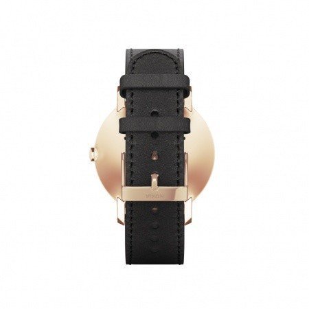 Nokia Steel HR (36mm) Rose Gold w/  Black Leather + Black Silicone wristband - obrázek č. 3