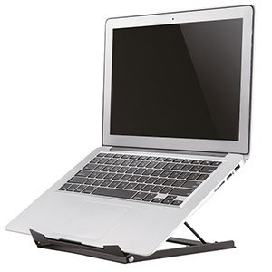 NewStar držák na notebook ergonomický, 5 poloh, 5 kg, černý - obrázek produktu