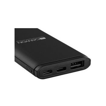 Powerbank Canyon 5000 mAh, USB-C - černá - obrázek produktu