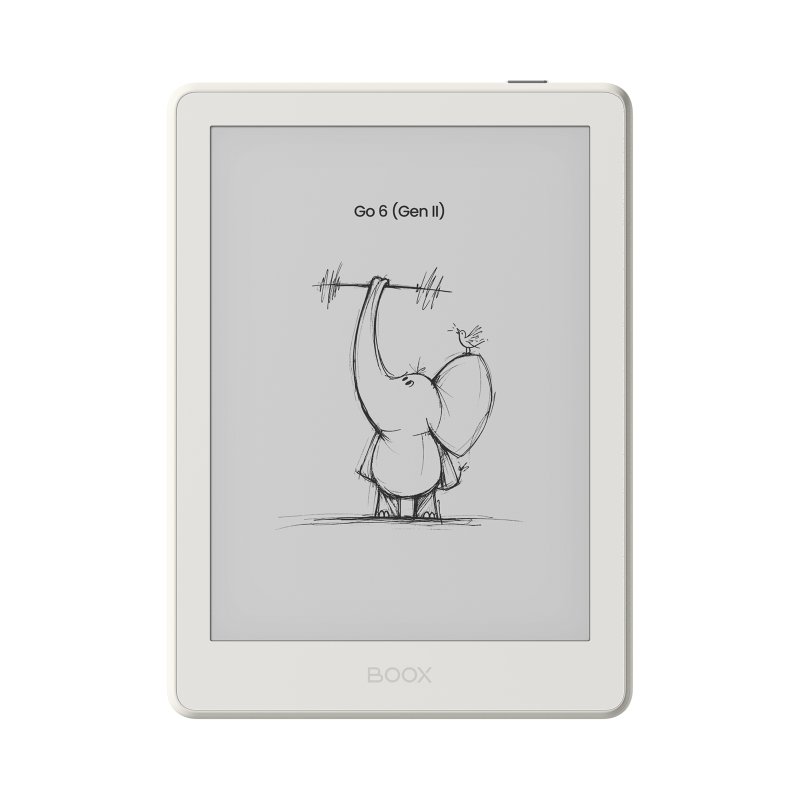 E-book ONYX BOOX GO 6 (Gen II), shell, 6" Carta 1300, 32GB, Bluetooth, Android 11, E-ink displej - obrázek produktu