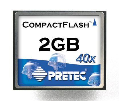 Pretec 2GB karta CompactFlash HighSpeed - obrázek č. 1