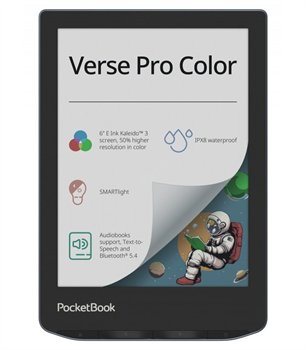E-book PocketBook 634K3 Verse Pro Color Stormy Sea - obrázek produktu