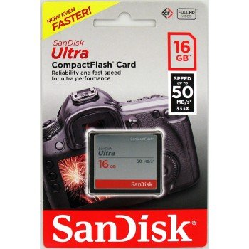 SanDisk Ultra CompactFlash 16GB 50MB/ s - obrázek č. 1