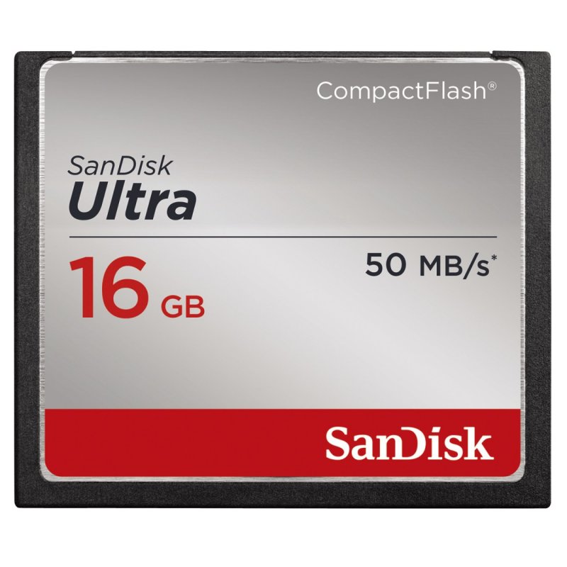 SanDisk Ultra CompactFlash 16GB 50MB/ s - obrázek produktu