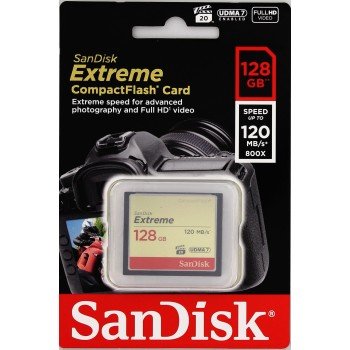 SanDisk Extreme CompactFlash 128GB 120MB/ s - obrázek č. 1
