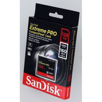 SanDisk Extreme Pro CompactFlash 128GB 160MB/ s - obrázek č. 1