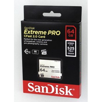 SanDisk Extreme Pro CFAST 64GB 525MB/ s - obrázek č. 1