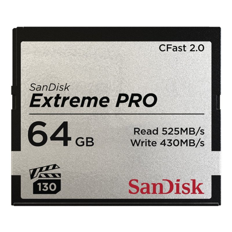 SanDisk Extreme Pro CFAST 64GB 525MB/ s - obrázek produktu