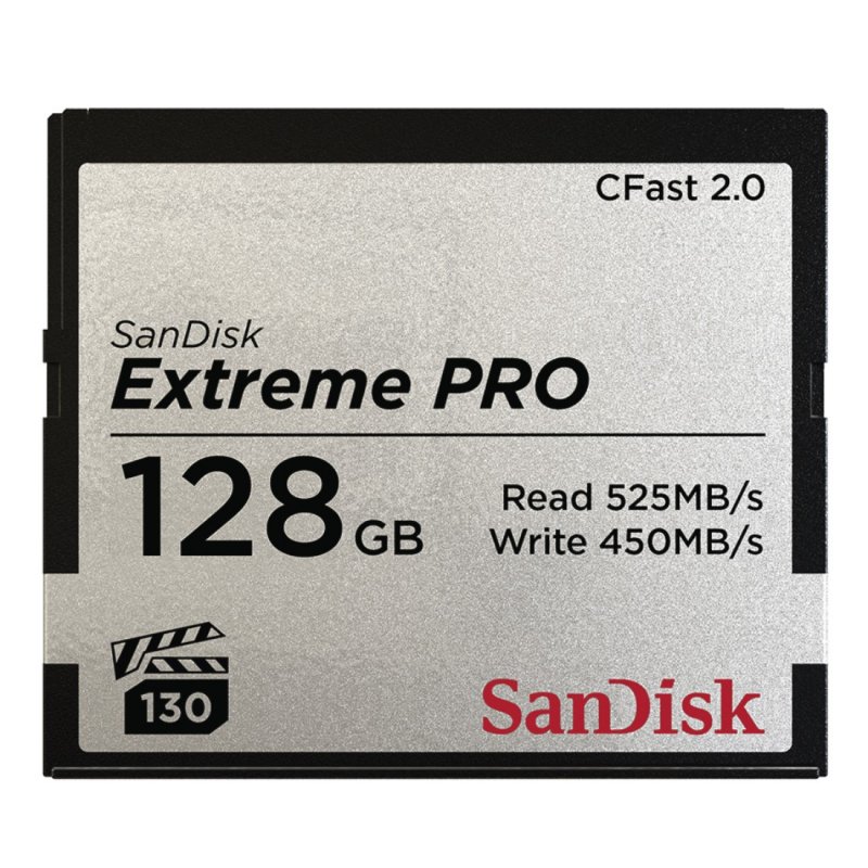 SanDisk Extreme Pro CFAST 128GB 525MB/ s - obrázek produktu