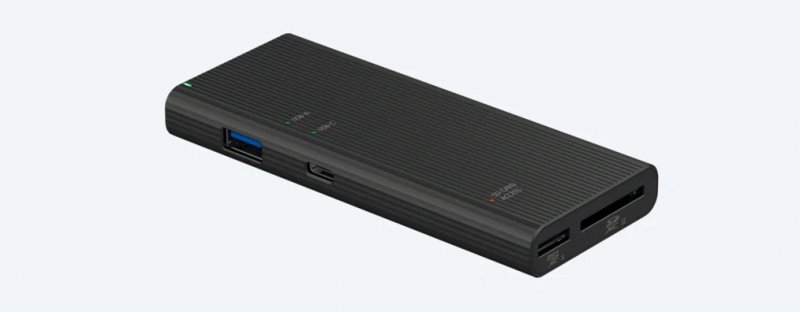 Rozbočovač USB se čtečkou karet UHS-II SD /  microSD - obrázek produktu
