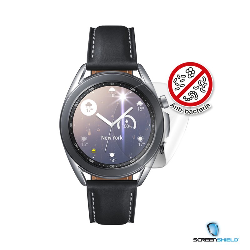 Screenshield Anti-Bacteria SAMSUNG R850 Galaxy Watch 3 (41 mm) folie na displej - obrázek produktu