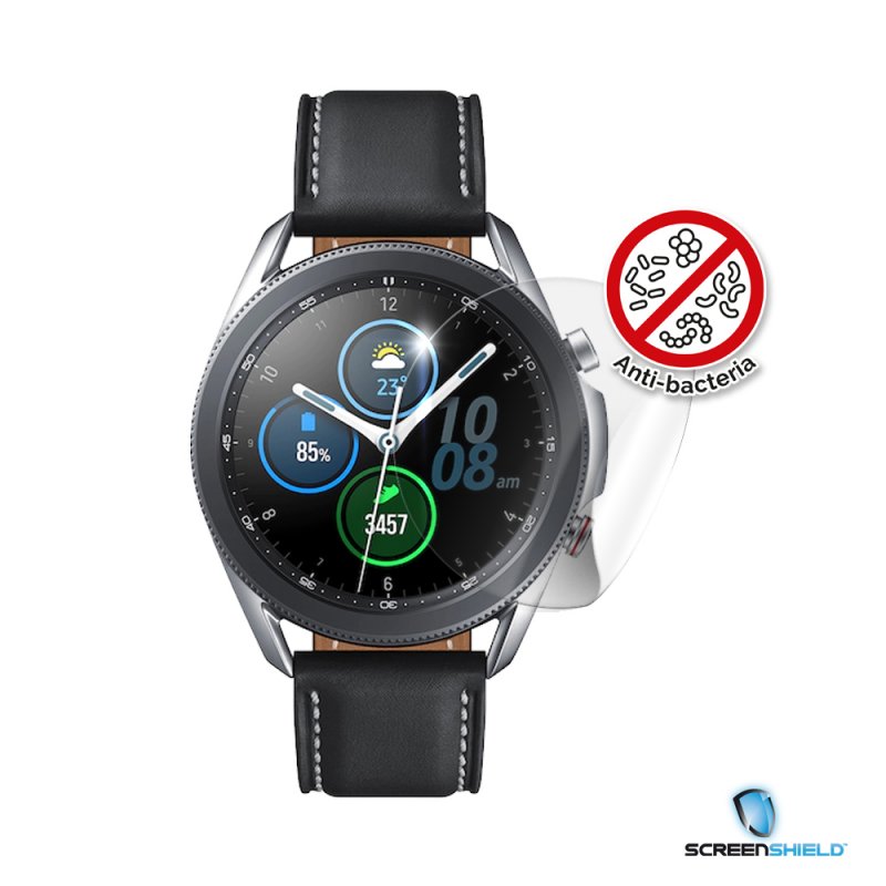 Screenshield Anti-Bacteria SAMSUNG R840 Galaxy Watch 3 (45 mm) folie na displej - obrázek produktu