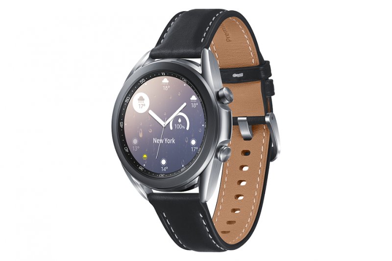 Samsung Galaxy Watch 3/ 41mm/ Silver/ Elegant Band/ Black - obrázek produktu