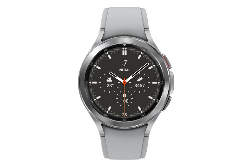 Samsung Galaxy Watch 4 Classic/ 46mm/ Silver/ Sport Band/ Silver - obrázek č. 1