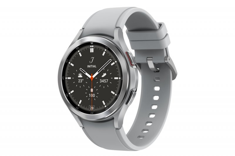Samsung Galaxy Watch 4 Classic/ 46mm/ Silver/ Sport Band/ Silver - obrázek produktu