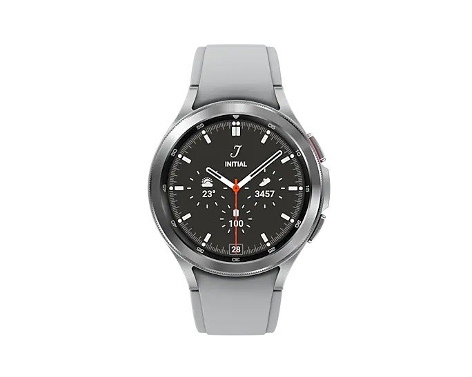 Samsung Galaxy Watch 4 Classic LTE/ 46mm/ Silver/ Sport Band/ Silver - obrázek č. 1