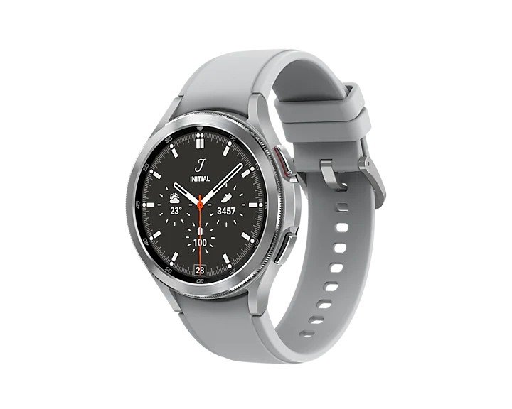 Samsung Galaxy Watch 4 Classic LTE/ 46mm/ Silver/ Sport Band/ Silver - obrázek produktu