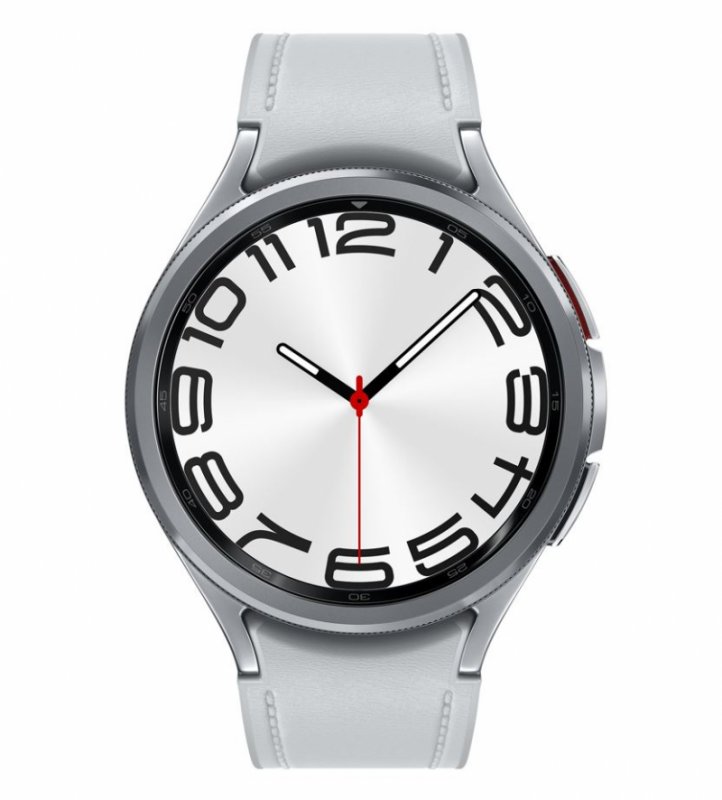 Samsung Galaxy Watch 6 Classic/ 47mm/ Silver/ Sport Band/ Silver - obrázek č. 1