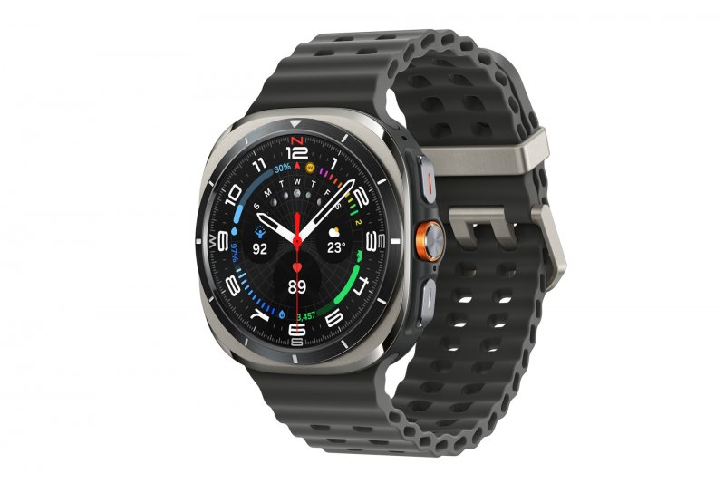 Samsung Galaxy Watch Ultra / 47mm / Titanium Silver / Sport Band / Gray - obrázek produktu