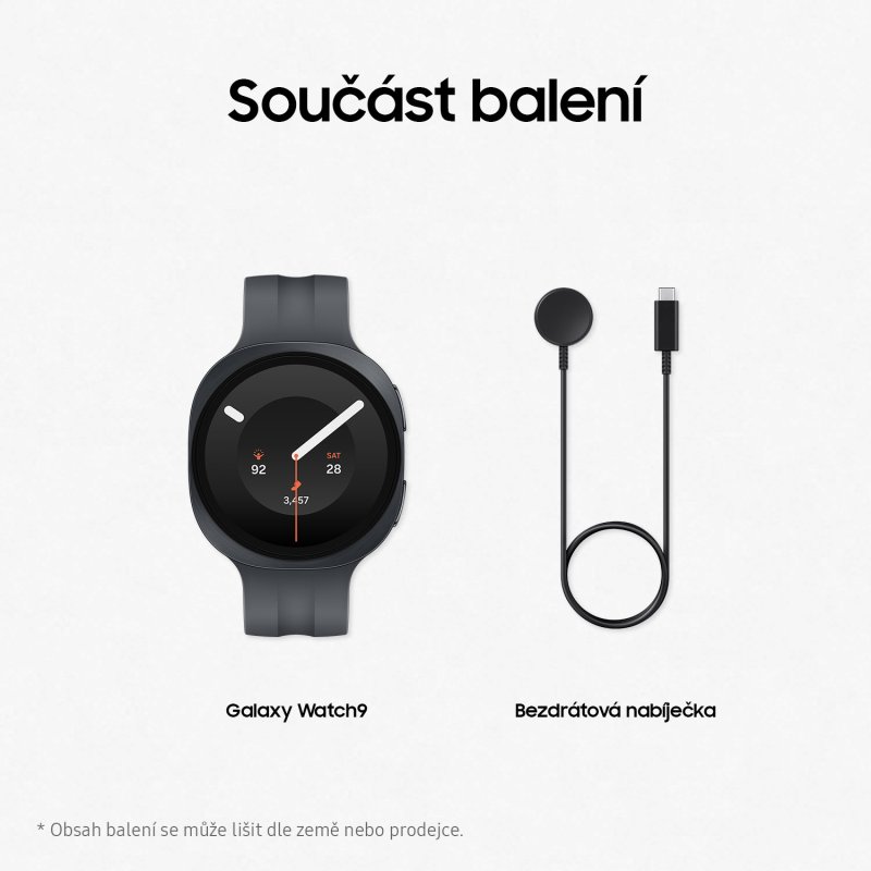 SAMSUNG Galaxy Watch 9 Graphite 40mm - obrázek č. 1