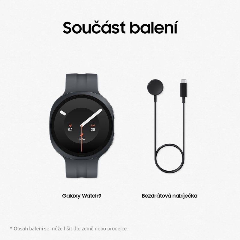 SAMSUNG Galaxy Watch 9 Graphite 44mm - obrázek č. 1