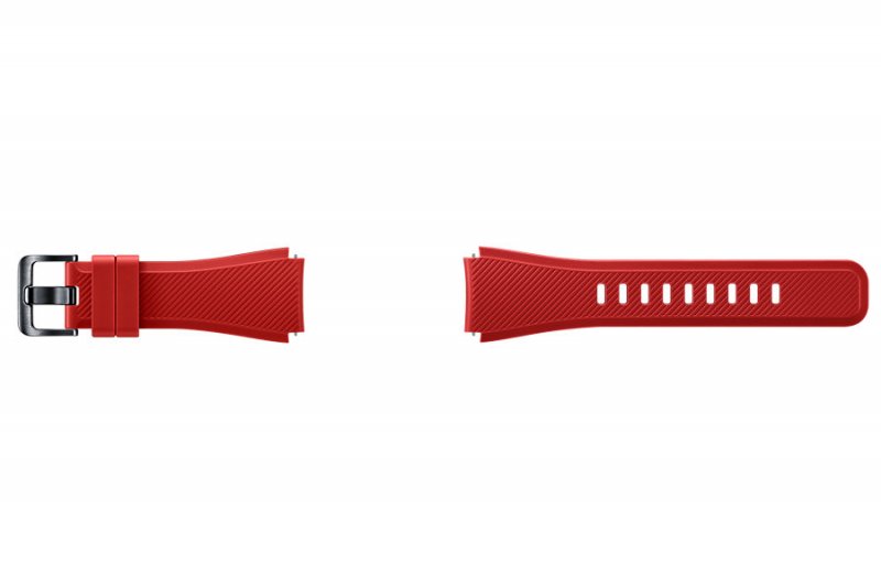 Samsung výměnný pásek silikon 22mm, Orange Red - obrázek produktu