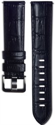 Samsung Braloba Aligator kožený řemínek Galaxy Watch 22mm,  Black - obrázek produktu
