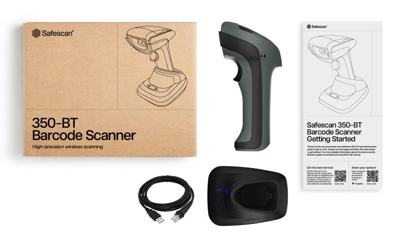 Čtečka čárových kódů Safescan 350-BT - obrázek č. 1